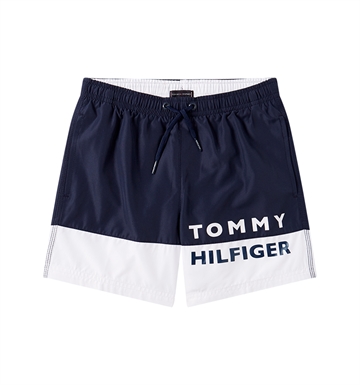 Tommy Hilfiger Boys Swim Shorts Classic White