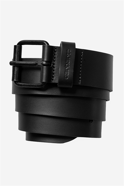 Carhartt WIP Script belt  leather black